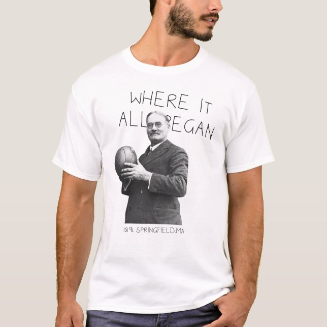 CAMISETA BALONCESTO: DONDE TODO COMENZÓ (Anverso)