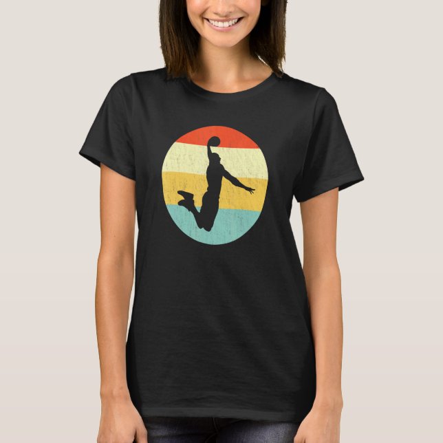 Camiseta Baloncesto Dunk Retro Vintage Hoops (Anverso)