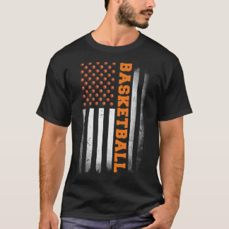 Camiseta Baloncesto Ee.Uu. Bandera Hombres Baloncesto Chico