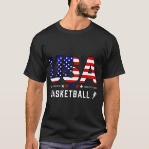 Camiseta Baloncesto Eeuu Support Team Basketball Lover Usa 