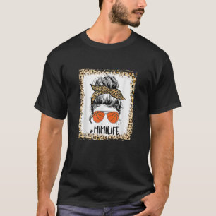 Camiseta Baloncesto en blanco Mimi Messy Bun Mimi Life Moth
