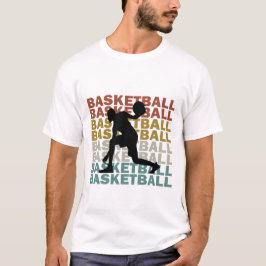 Camiseta Baloncesto estilo retro vintage