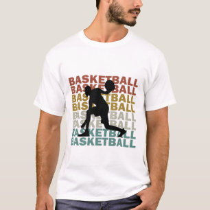 Camiseta Baloncesto estilo retro vintage