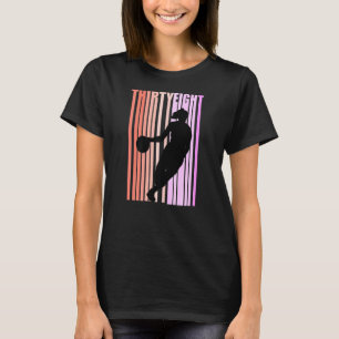 Camiseta Baloncesto femenino 38th Birthday Retro 38 Su