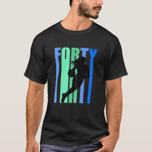 Camiseta Baloncesto Femenino 40.º Jugador De Cumpleaños
