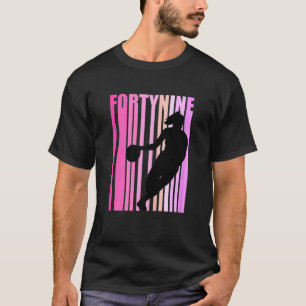Camiseta Baloncesto femenino 49th Birthday Retro 49 Su