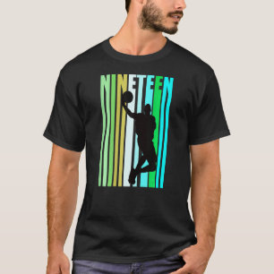 Camiseta Baloncesto femenino Noveno niño de cumpleaños 19 h