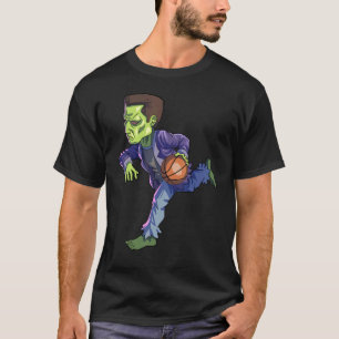 Camiseta Baloncesto Frankenstein Halloween Chicos Baloncest