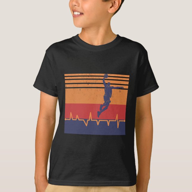 Camiseta Baloncesto Heartbeat (Anverso)