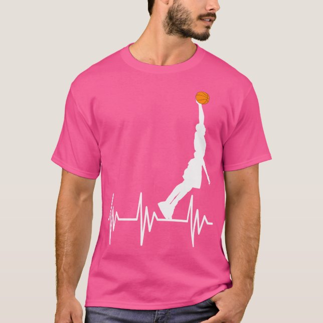Camiseta Baloncesto Heartbeat Dunk Gráfica Hombres Mujeres  (Anverso)
