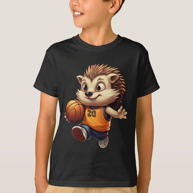 Camiseta Baloncesto Hedgehog 1 (Anverso)