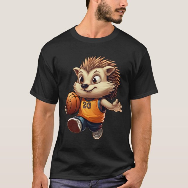 Camiseta Baloncesto Hedgehog 1 (Anverso)