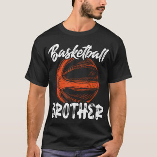 Camiseta Baloncesto Hermano Para Hombres Baloncesto Familia