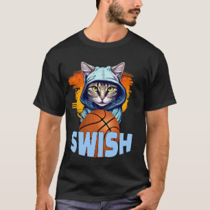 Camiseta Baloncesto Hood Cat Triple-Doble Swish