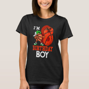 Camiseta Baloncesto infantil de 8 años Dabbing 8 cumpleaños