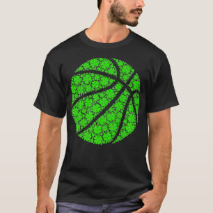 Camiseta Baloncesto Irlandés Shamrock Lucky Clover St Pat