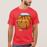 Camiseta Baloncesto judío Menorah Hanukkah Chanukah Sport<br><div class="desc">Baloncesto judío Menorah Hanukkah Chanukah Sport Lover .</div>