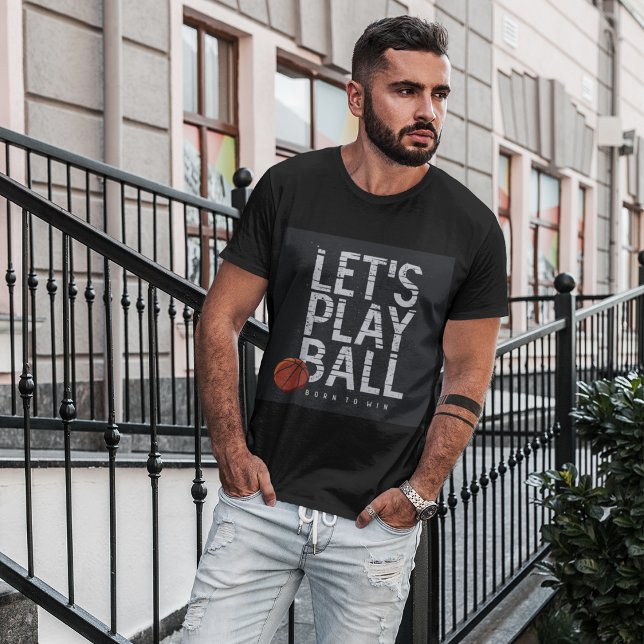 Camiseta Baloncesto Juegue a la Bola Nacida para Ganar Depo (Subido por el creador)