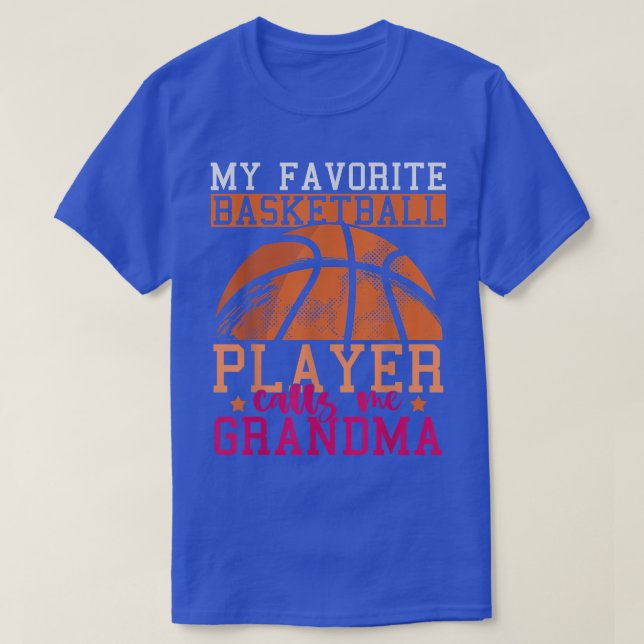 Camiseta Baloncesto Jugador Abuela Día de la Madre Deportes (Diseño del anverso)