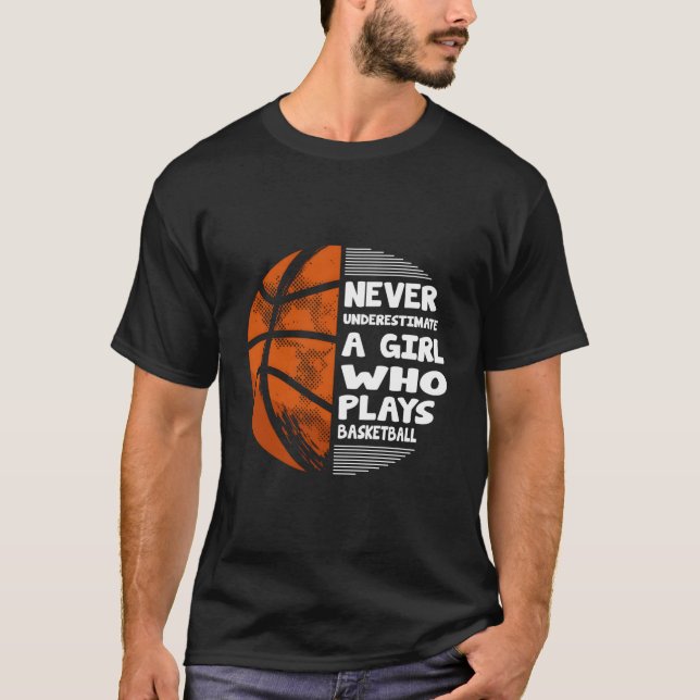 Camiseta Baloncesto Jugador de Baloncesto Hoops Streetball  (Anverso)