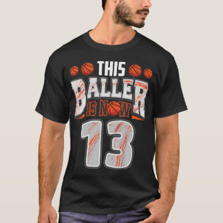 Camiseta Baloncesto Jugador De Baloncesto Niño De 13 Años 1