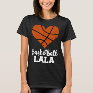 Camiseta Baloncesto LaLaFun Baloncesto Corazón Abuela La La