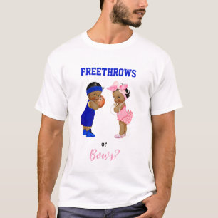 Camiseta Baloncesto Lazos Bebés Niño Niña Revelación de Gén