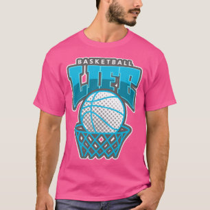 Camiseta Baloncesto Life-Blu-And W