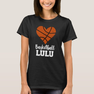 Camiseta Baloncesto Lulu Baloncesto Nieta corazón Lulu