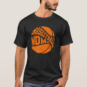 Camiseta Baloncesto Mamá Deporte Diseño Feliz Día de la 