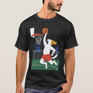 Camiseta Baloncesto Masculino Golden Retriever