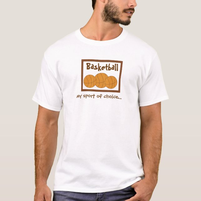 Camiseta Baloncesto Mi Deporte de Elección (Anverso)