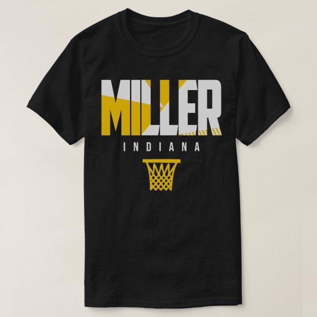 Camiseta Baloncesto Miller Indiana (Diseño del anverso)
