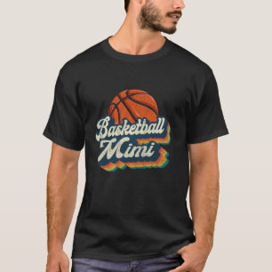 Camiseta Baloncesto Mimi Retro Regalo Baloncesto Mimi Funny