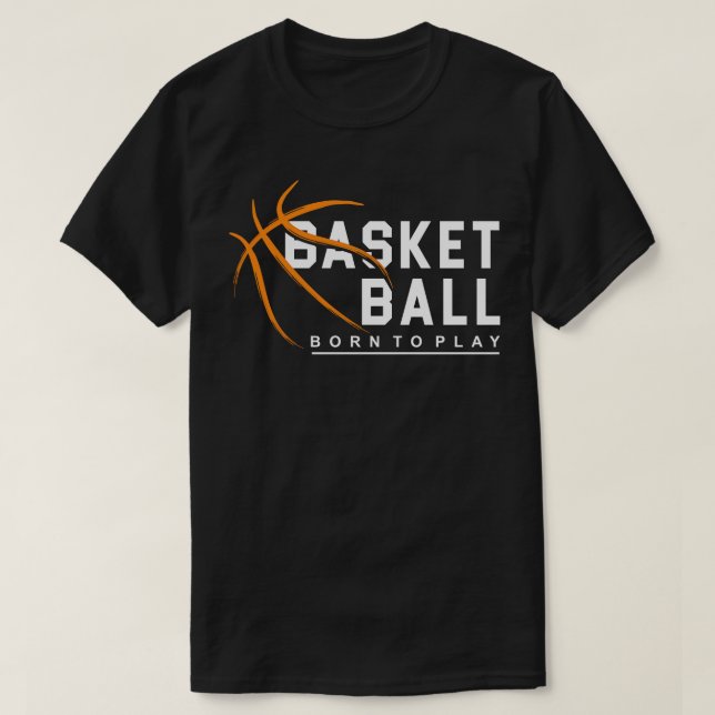 Camiseta Baloncesto nacido para jugar (Diseño del anverso)