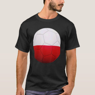 Camiseta Baloncesto Nacional de Polonia Bandera de Fútbol