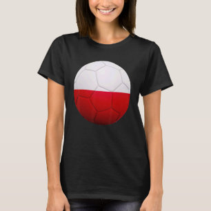 Camiseta Baloncesto Nacional de Polonia Bandera de Fútbol
