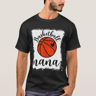 Camiseta Baloncesto Nana Basketball Lover Grandma Basketbal