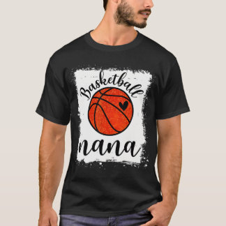 Camiseta Baloncesto Nana Basketball Lover Grandma Basketbal