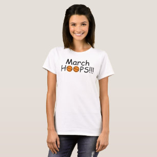 Camiseta Baloncesto Naranja de la Marcha de las Mujeres