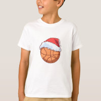 Baloncesto Navidades del Red Santa Hat Snowflake