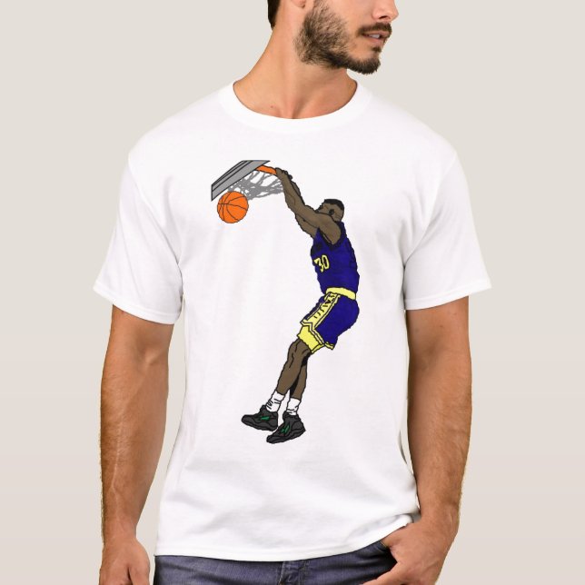 Camiseta baloncesto, NBA (Anverso)