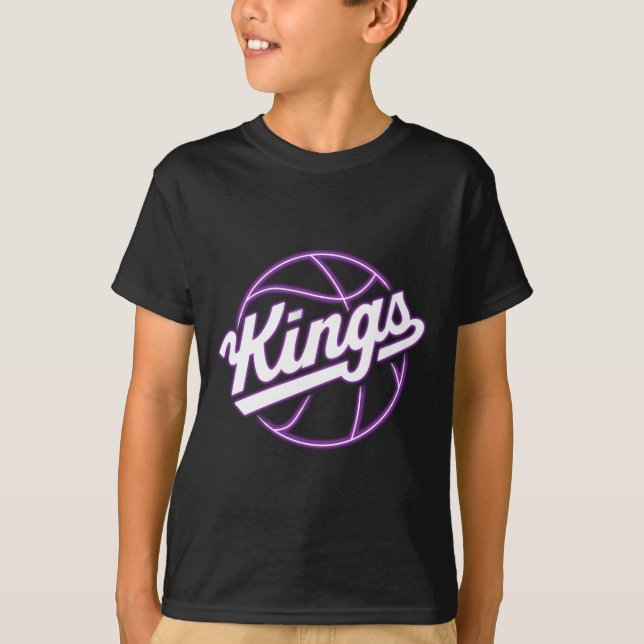 Camiseta Baloncesto Neon Kings (Anverso)