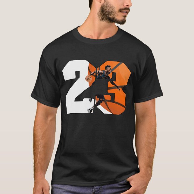 Camiseta Baloncesto Nomber 23 (Anverso)