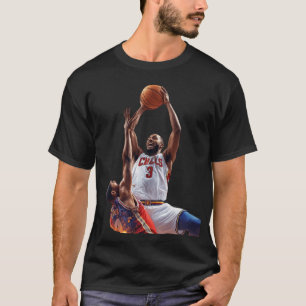 Camiseta Baloncesto Número 3 Tiro por Encima del Defensor