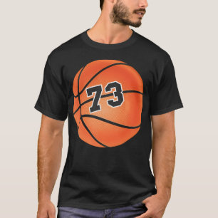Camiseta Baloncesto Número 73 Setenta Y Tres