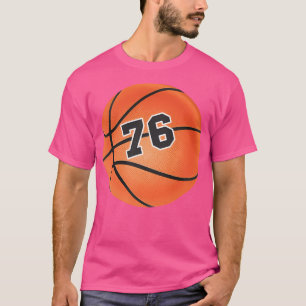 Camiseta Baloncesto Número 76 Setenta Y Seis