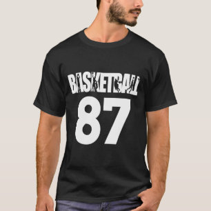 Camiseta Baloncesto Número 87 Mi Jugador de Baloncesto Favo