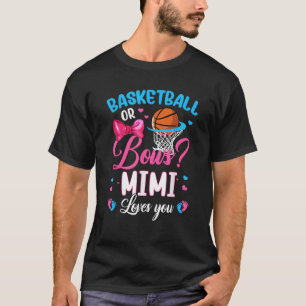 Camiseta Baloncesto o Bows Mimi te ama el género revela Pi