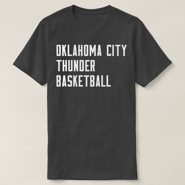 Camiseta Baloncesto OKC (Diseño del anverso)